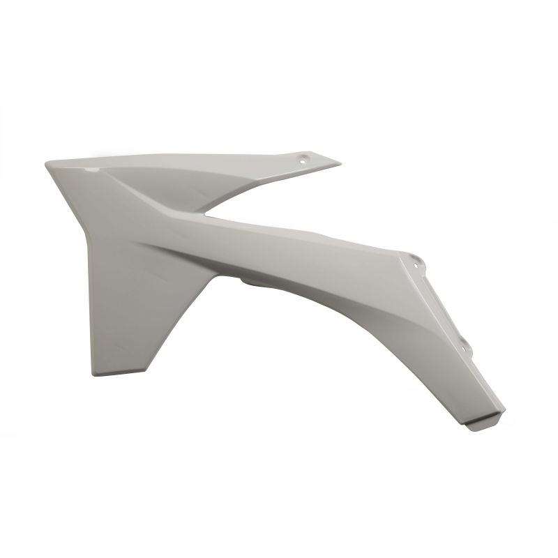 0015693.030 SPOILER RADIATORI 030 - Bianco KTM EXC 200 2012-2013 Acerbis