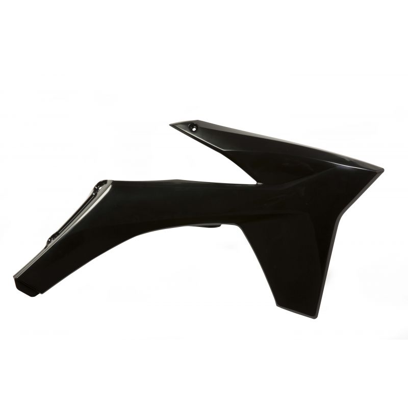 0015693.090 SPOILER RADIATORI 090 - Nero KTM EXC 300 2012-2013 Acerbis