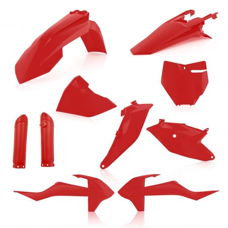 0022933.110 FULL PLASTIC KIT PER KTM 110 - Rosso KTM SX 85 2018-2024 Acerbis