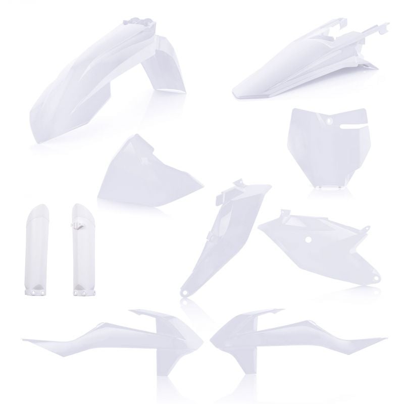 0022933.031 FULL PLASTIC KIT PER KTM 031 - Bianco 2 GAS GAS MC 85 2021-2024 Acerbis