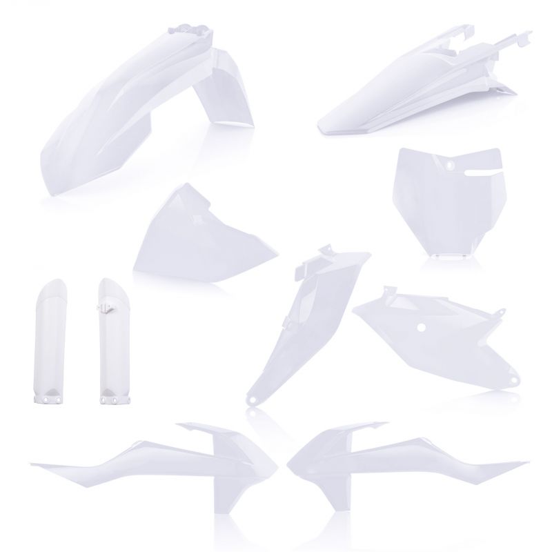 0022933.031 FULL PLASTIC KIT PER KTM 031 - Bianco 2 KTM SX 85 2018-2024 Acerbis