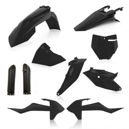 0022933.090 FULL PLASTIC KIT PER KTM 090 - Nero GAS GAS MC 85 2021-2024 Acerbis