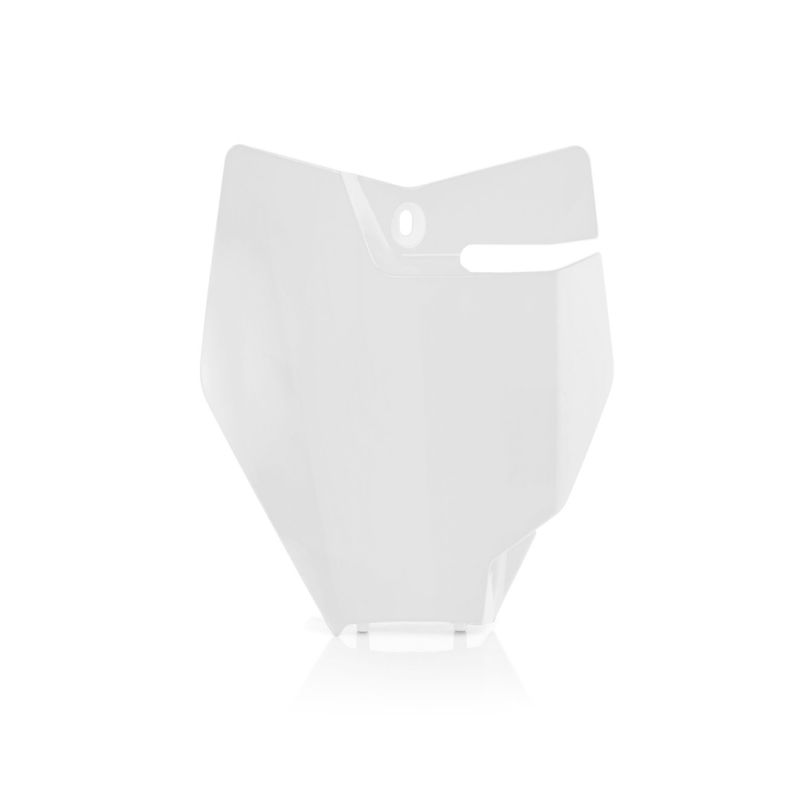 0022927.030 TABELLA PORTA NUMERO 030 - Bianco GAS GAS MC 85 2021-2024 Acerbis