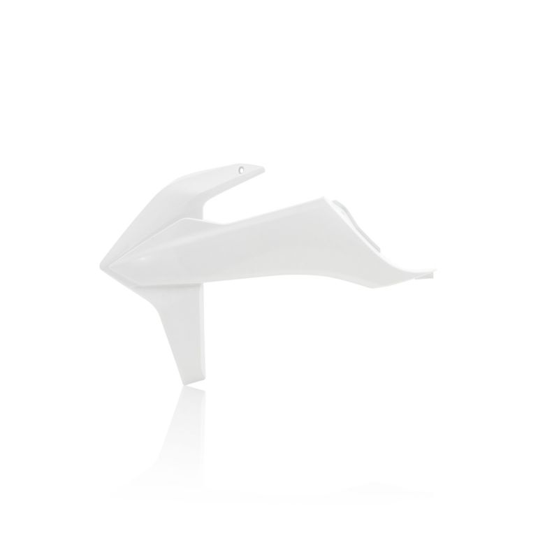 0023500.030 SPOILER RADIATORE 030 - Bianco KTM SX 150 2019-2020 Acerbis