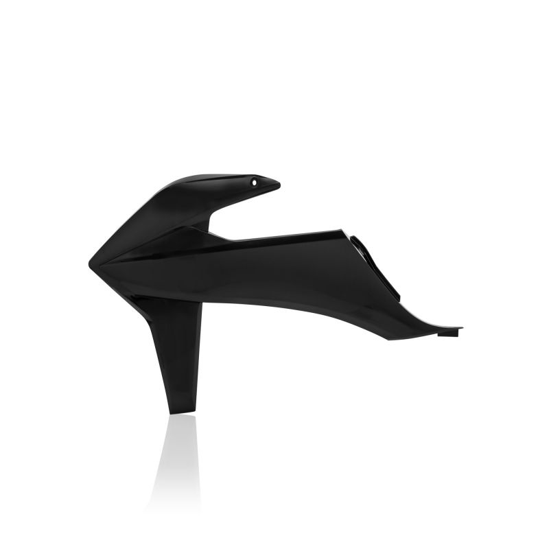 0023500.090 SPOILER RADIATORE 090 - Nero KTM XC-W 250 TPI 2019 Acerbis