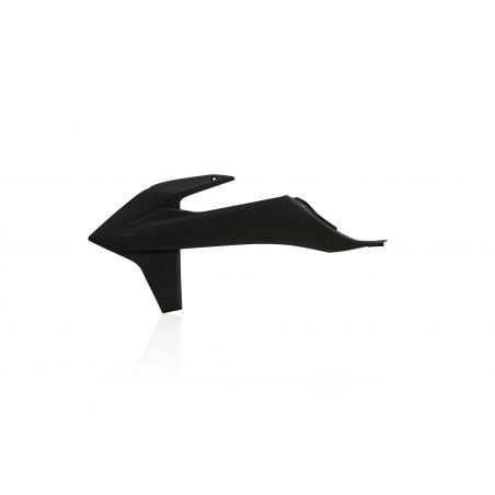 0023500.092 SPOILER RADIATORE 092 - nero metallico KTM XCF-W 500 2020-2023 Acerbis