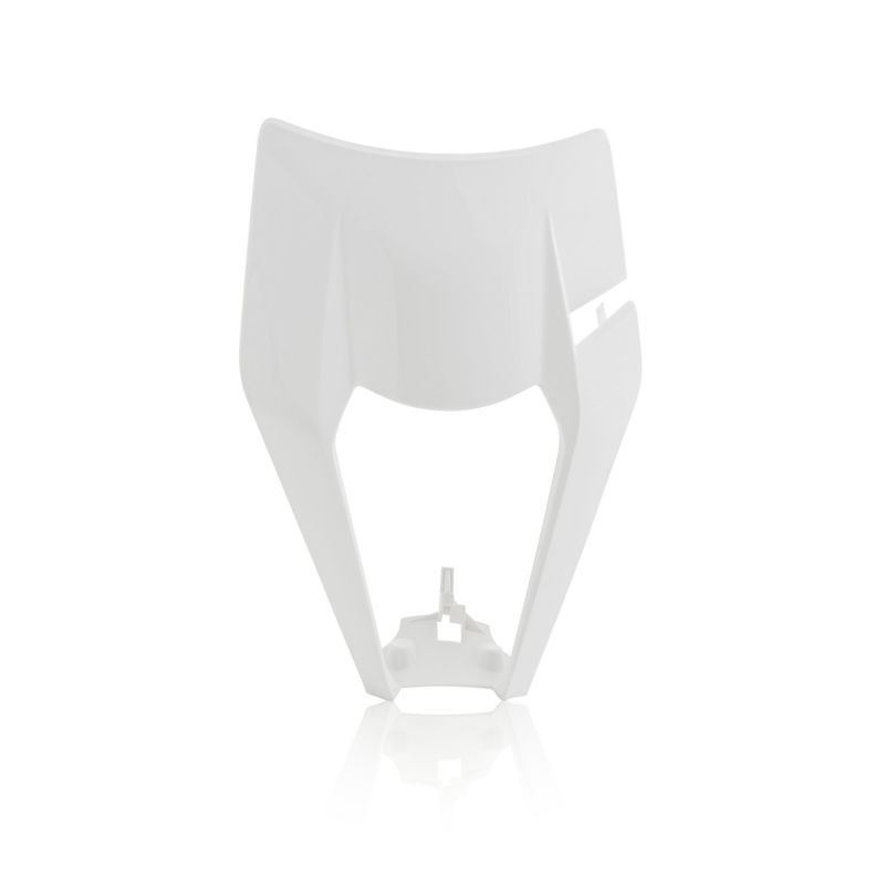 0023519.030 MASCHERINA PORTAFARO 030 - Bianco KTM EXC-F 250 2017-2019 Acerbis