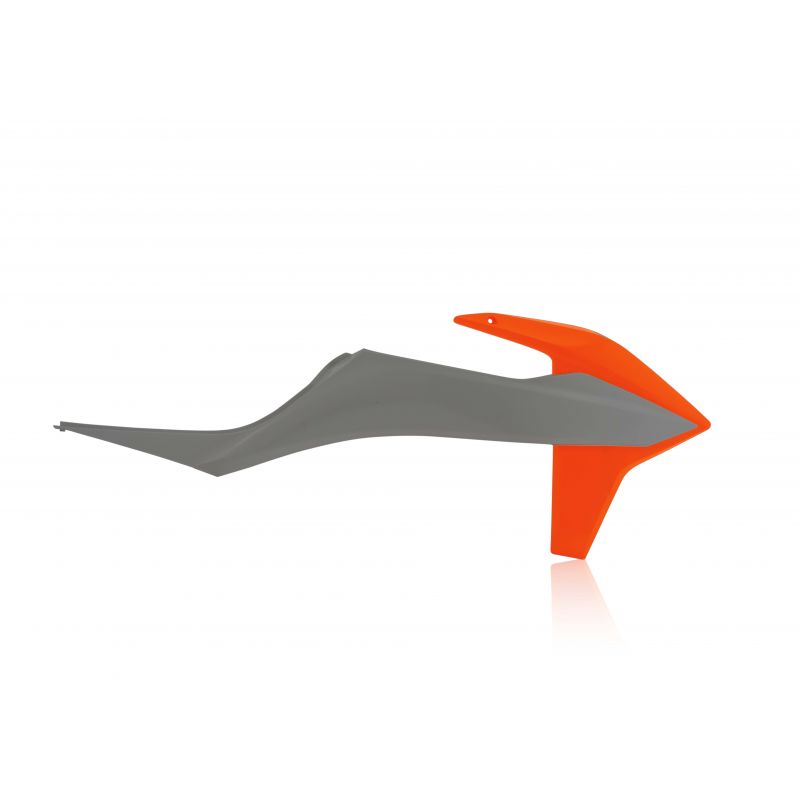 SPOILER RADIATORE 799 - Grey/orange KTM XC 300 2019