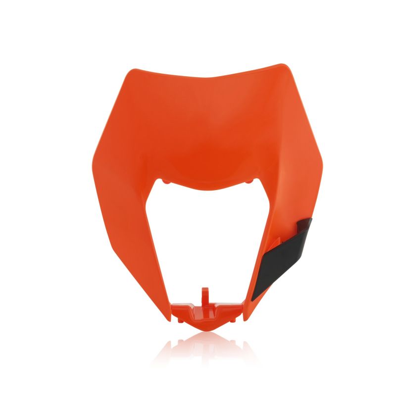 0023562.010 MASCHERINA PORTAFARO 010 - Arancio KTM EXC 125 2014-2016 Acerbis