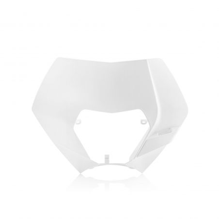 0023561.030 MASCHERINA PORTAFARO 030 - Bianco KTM EXC-F 530 2008-2011 Acerbis