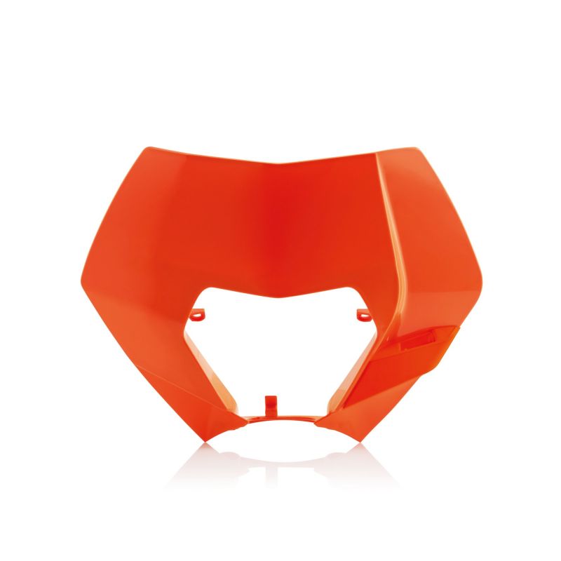 0023561.010 MASCHERINA PORTAFARO 010 - Arancio KTM EXC 200 2008-2013 Acerbis