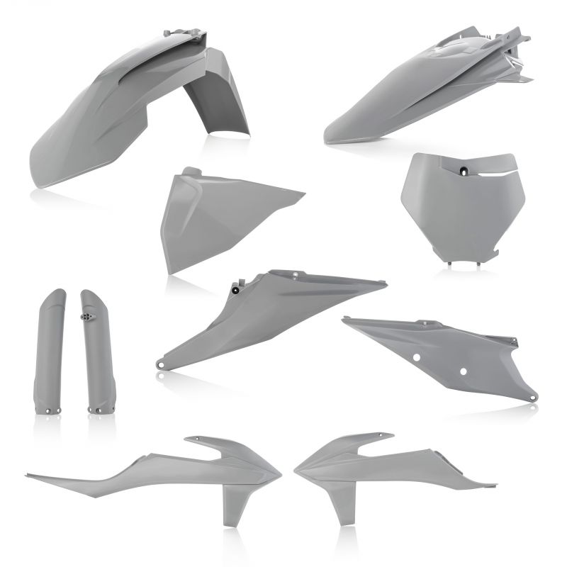 0023479.070 FULL PLASTIC KIT PER KTM 070 - Grigio KTM XC-F 350 2019-2022 Acerbis