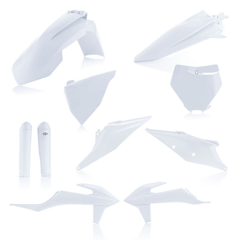 0023479.031 FULL PLASTIC KIT PER KTM 031 - Bianco 2 KTM XC 250 2019-2024 Acerbis
