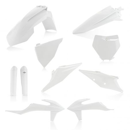 0023479.030 FULL PLASTIC KIT PER KTM 030 - Bianco KTM XC-F 350 2019-2022 Acerbis
