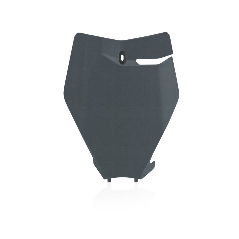 0023496.072 TABELLA PORTANUMERO ANTERIORE 072 - grigio metallico KTM SX 150 2019-2020 Acerbis