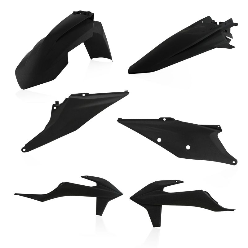 0023480.092 PLASTIC KIT 092 - nero metallico KTM XC 300 TPI 2020-2022 Acerbis
