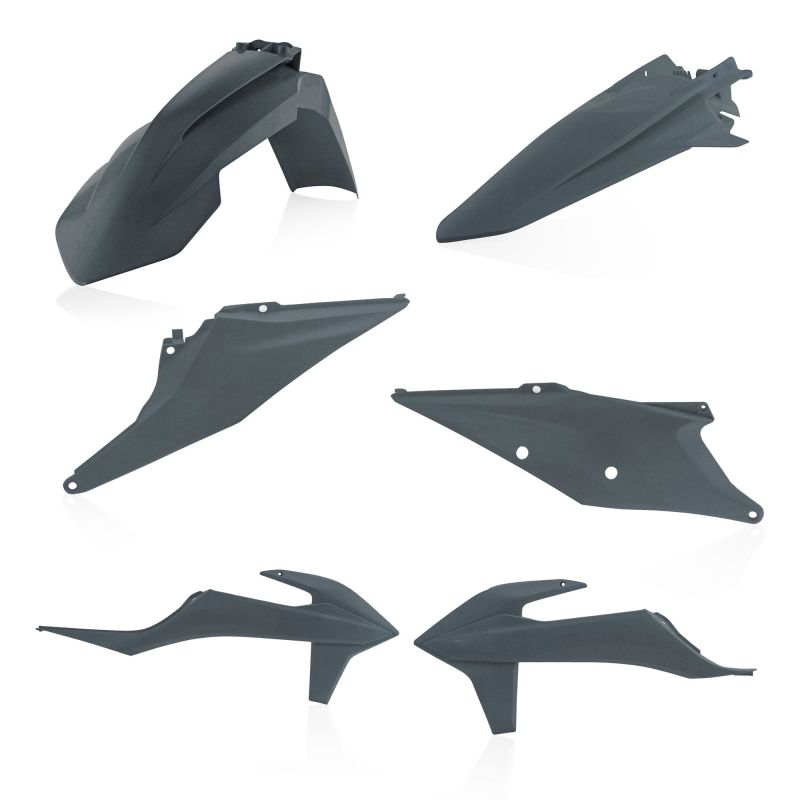 0023480.072 PLASTIC KIT 072 - grigio metallico KTM XC 300 2019 Acerbis