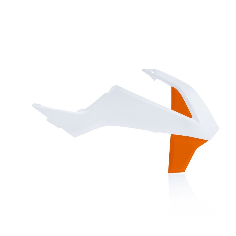 SPOILER RADIATORI 485 - Bianco 2/Arancio KTM SX 65 2016-2023