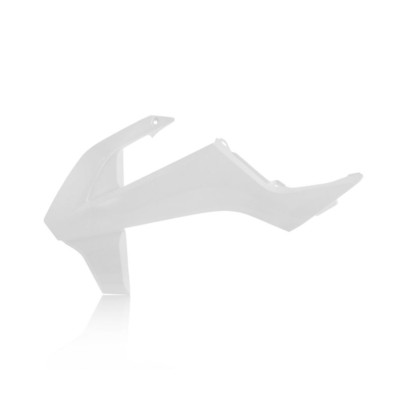 0021814.030 SPOILER RADIATORI 030 - Bianco KTM SX 65 2016-2023 Acerbis