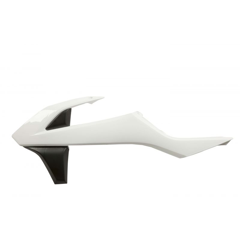 0021745.237 SPOILER RADIATORI 237 - Bianco/Nero KTM EXC 300 2017 Acerbis