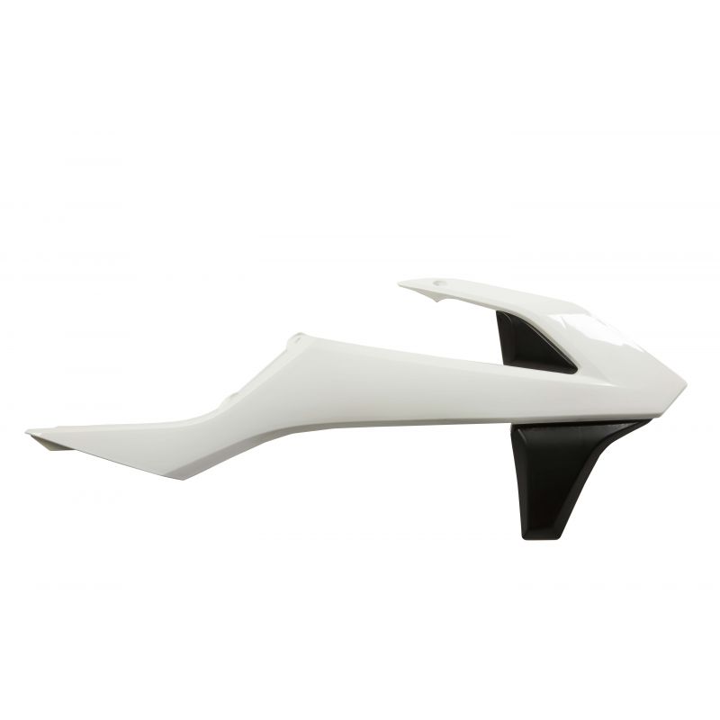 SPOILER RADIATORI 237 - Bianco/Nero KTM SX 150 2016-2018