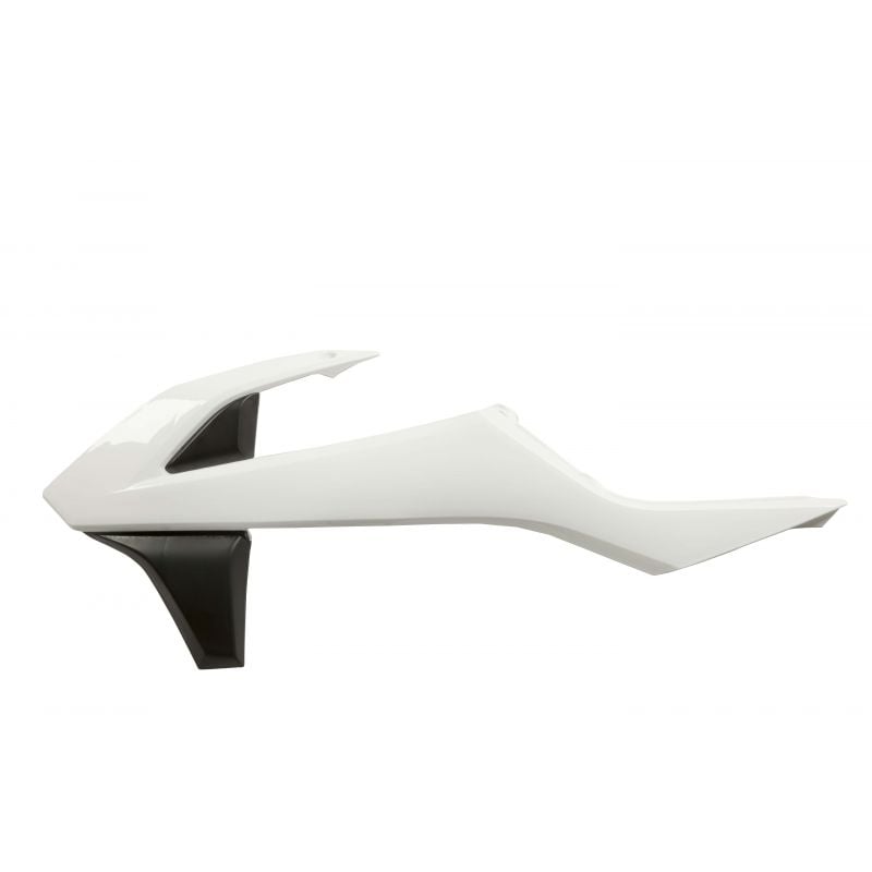 0021745.237 SPOILER RADIATORI 237 - Bianco/Nero KTM XC-W 125 2017-2019 Acerbis