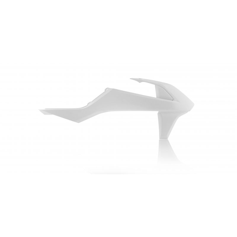 0021745.030 SPOILER RADIATORI 030 - Bianco KTM EXC-F 450 2017-2019 Acerbis