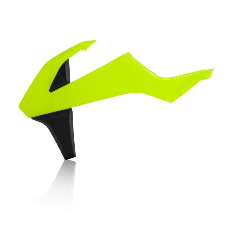 0021745.443 SPOILER RADIATORI 443 - Giallo fluo/Nero KTM EXC 250 2017 Acerbis