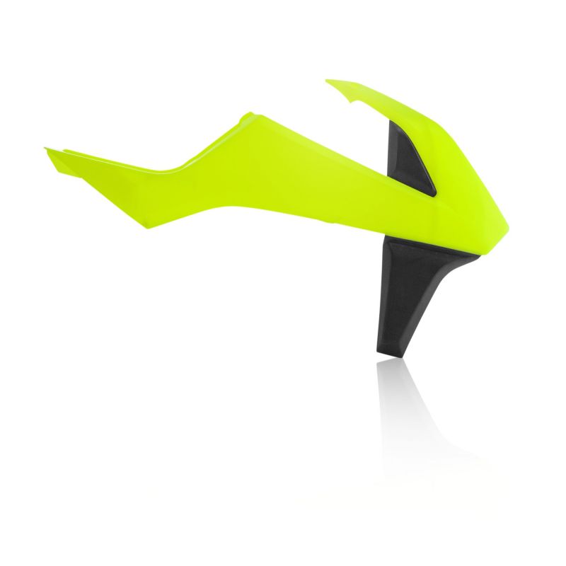 SPOILER RADIATORI 443 - Giallo fluo/Nero KTM EXC 300 2017