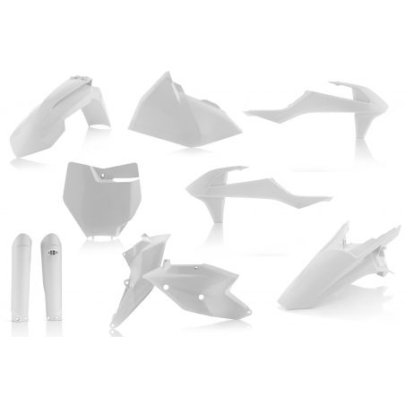 0021741.030 FULL PLASTIC KIT PER KTM 030 - Bianco KTM SX 250 2017-2018 Acerbis