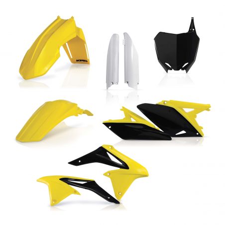 0013984.553.011 FULL PLASTIC KIT PER SUZUKI 553.011 - Replica 011 SUZUKI RM-Z 250 2010-2018 Acerbis
