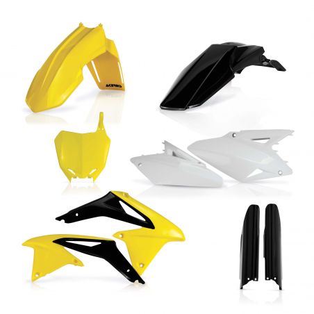 0013982.553.013 FULL PLASTIC KIT PER SUZUKI 553.013 - Replica 013 SUZUKI RM-Z 450 2008-2017 Acerbis