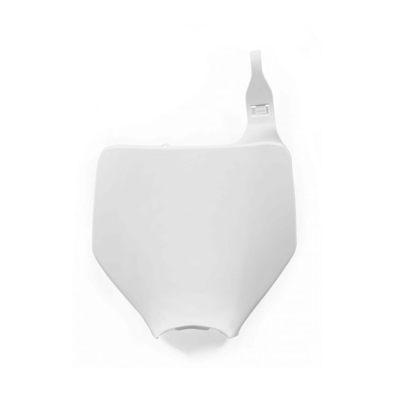 0002121.030 TABELLA PORTANUMERO ANTERIORE 030 - Bianco KAWASAKI KX 450 F 2006-2008 Acerbis