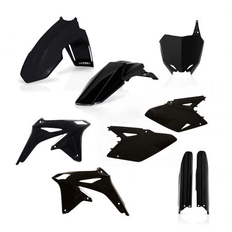 0013982.090 FULL PLASTIC KIT PER SUZUKI 090 - Nero SUZUKI RM-Z 450 2008-2017 Acerbis