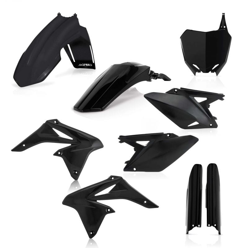 0013984.090 FULL PLASTIC KIT PER SUZUKI 090 - Nero SUZUKI RM-Z 250 2010-2018 Acerbis