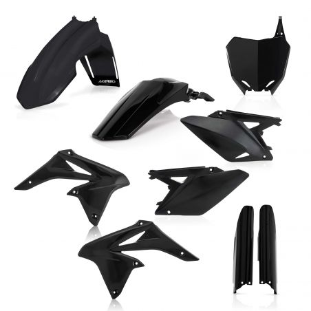 0013984.090 FULL PLASTIC KIT PER SUZUKI 090 - Nero SUZUKI RM-Z 250 2010-2018 Acerbis