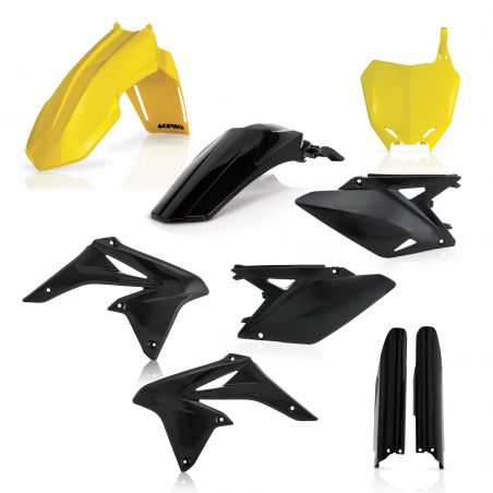 0013984.279 FULL PLASTIC KIT PER SUZUKI 279 - Giallo/Nero SUZUKI RM-Z 250 2010-2018 Acerbis