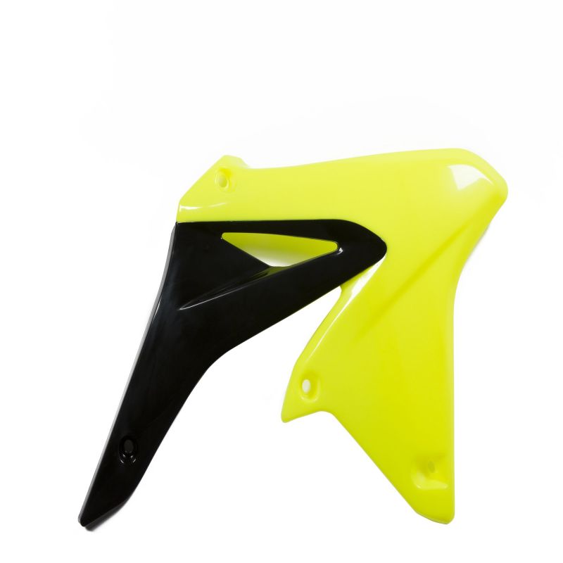 SPOILER RADIATORI 443 - Giallo fluo/Nero SUZUKI RM-Z 250 2010-2018