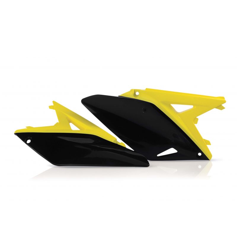 0013765.279 PORTANUMERO LATERALI 279 - Giallo/Nero SUZUKI RM-Z 250 2010-2018 Acerbis