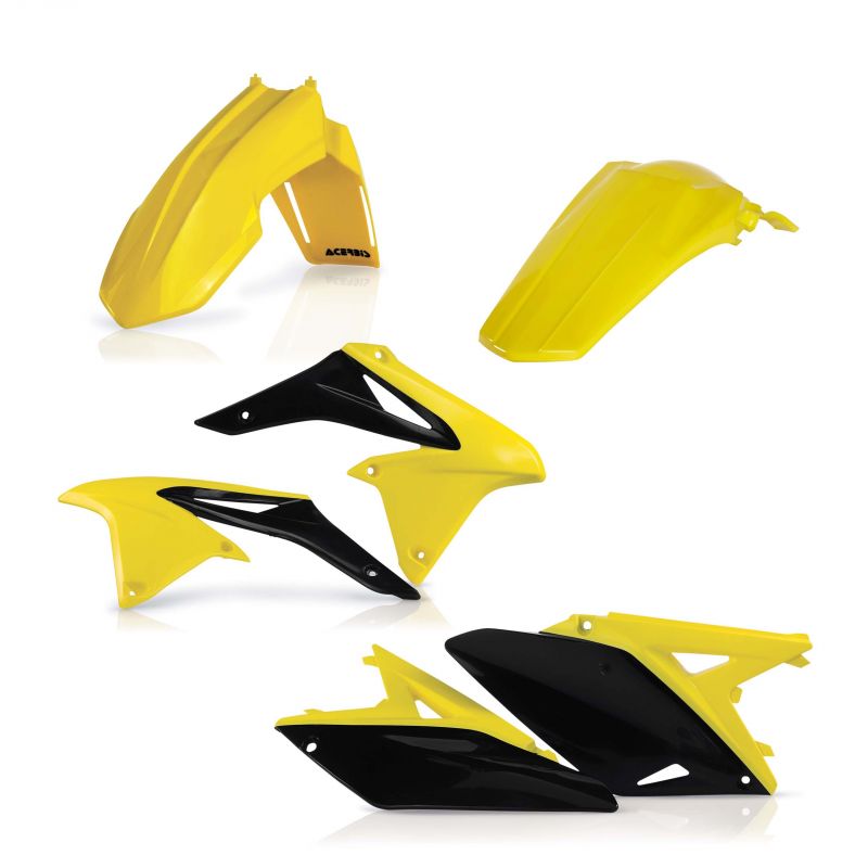 0013776.553 KIT PLASTICHE 553 - Originale SUZUKI RM-Z 250 2010-2018 Acerbis