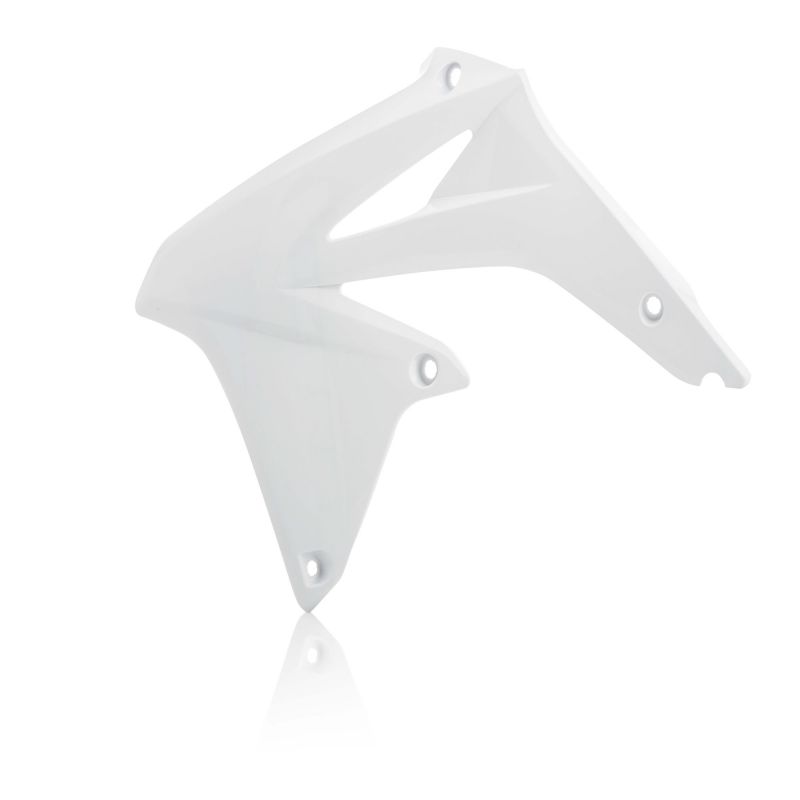0011645.030 SPOILER RADIATORI 030 - Bianco SUZUKI RMZX 2010 Acerbis