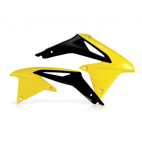 0011645.279 SPOILER RADIATORI 279 - Giallo/Nero SUZUKI RMZX 2010 Acerbis