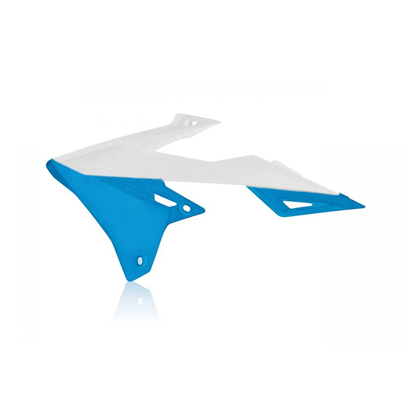 0023061.232 SPOILER RADIATORI 232 - Bianco/Blu SUZUKI RM-Z 450 2018-2024 Acerbis