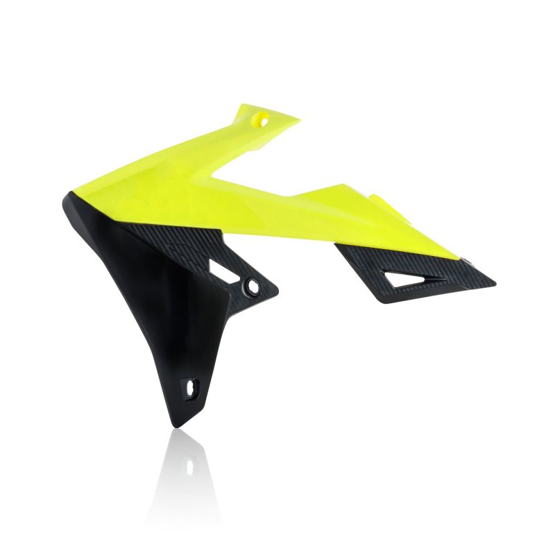 0023061.443 SPOILER RADIATORI 443 - Giallo fluo/Nero SUZUKI RM-Z 250 2019-2024 Acerbis