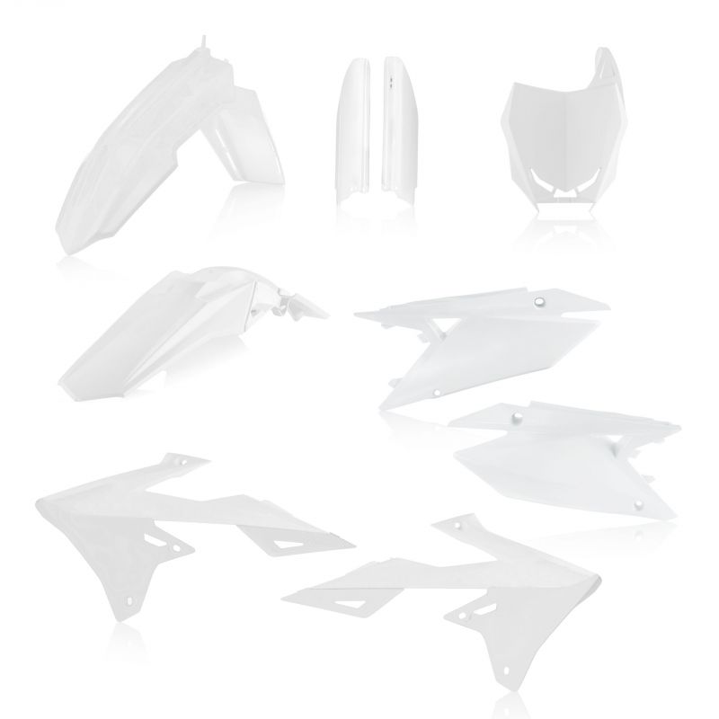 0023067.030 FULL PLASTIC KIT PER SUZUKI 030 - Bianco SUZUKI RM-Z 450 2018-2024 Acerbis