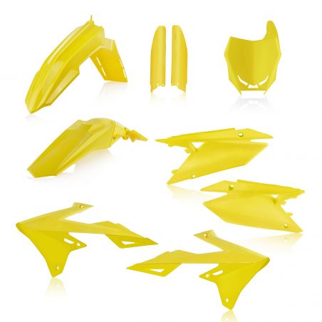 0023067.060 FULL PLASTIC KIT PER SUZUKI 060 - Giallo SUZUKI RM-Z 250 2019-2024 Acerbis