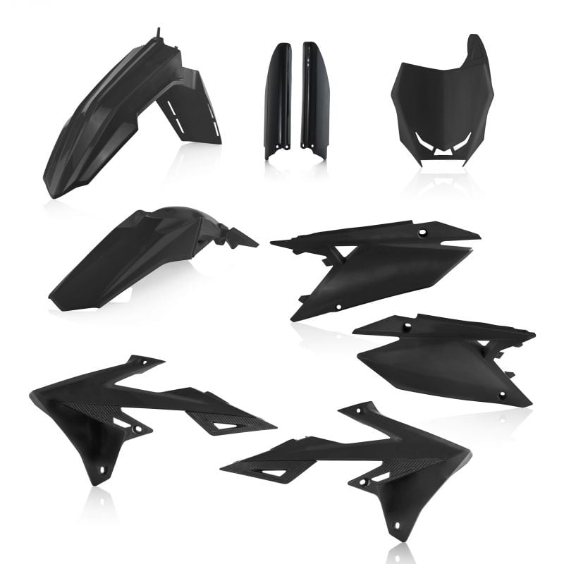 0023067.090 FULL PLASTIC KIT PER SUZUKI 090 - Nero SUZUKI RM-Z 250 2019-2024 Acerbis