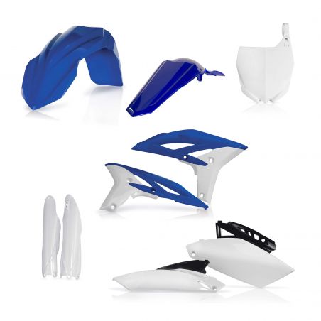 0013983.553.041 FULL PLASTIC KIT PER YAMAHA 553.041 - Replica 41 YAMAHA YZ 250 F 2010-2013 Acerbis