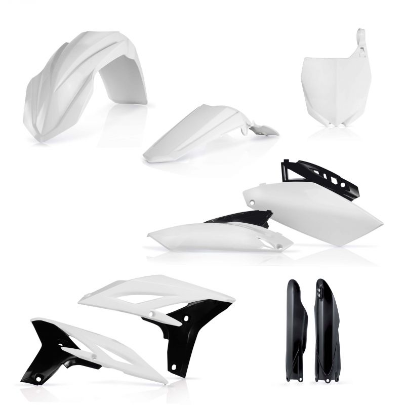 0013983.553.032 FULL PLASTIC KIT PER YAMAHA 553.032 - Replica 32 YAMAHA YZ 250 F 2010-2013 Acerbis