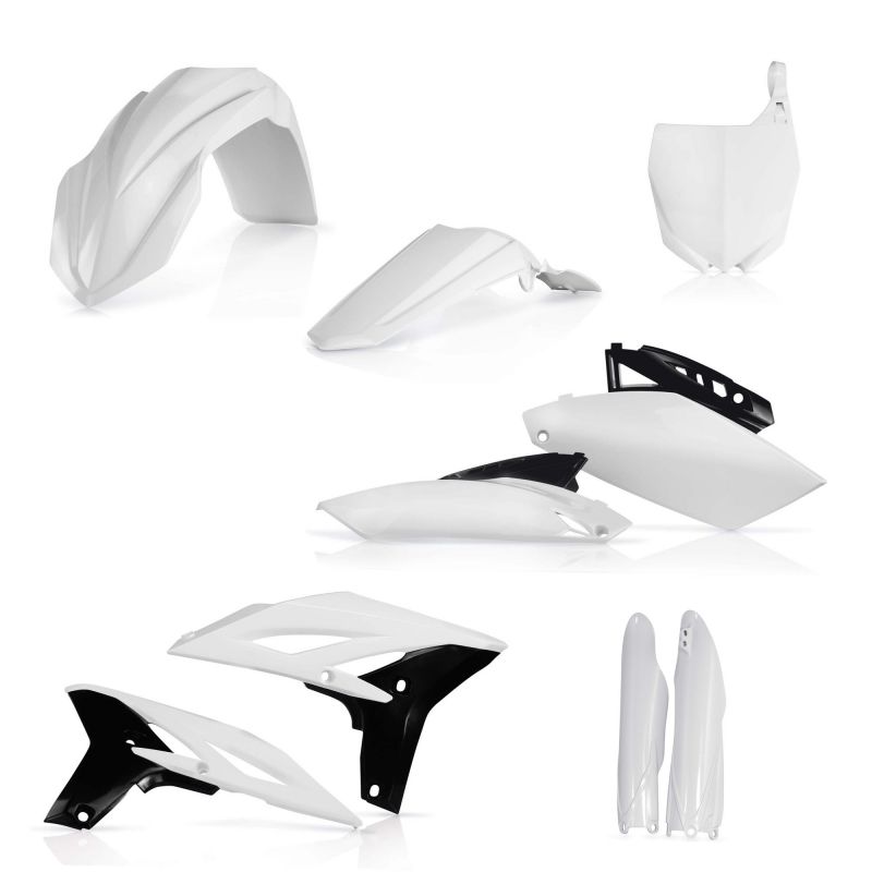 0013983.553.030 FULL PLASTIC KIT PER YAMAHA 553.030 - Replica 30 YAMAHA YZ 250 F 2010-2013 Acerbis
